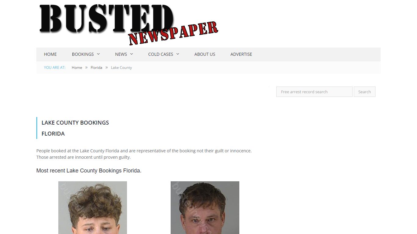 Lake County, FL Mugshots - BUSTEDNEWSPAPER.COM